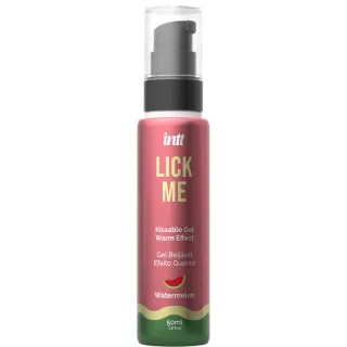 Gleitgel intt Lick Me Wassermelone essbar mit Wärmeeffekt 50 ml