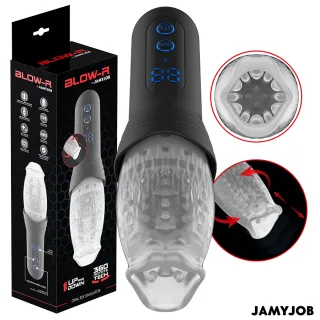 Blow-R Masturbator mit Stoß- und Rotationsfunktion 9 cm