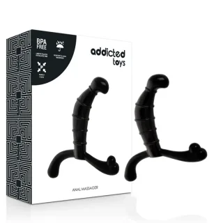Prostata-Analplug Schwarz 11,3 x 2,6 cm