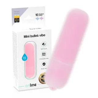 Vibrator Mini Rosa Vibrationskugel 6,2 x 1,9 cm