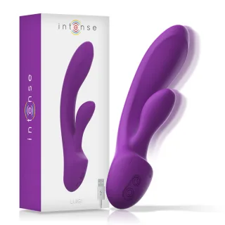 Rabbit-Vibrator Luigi Rabbit Flüssiges Silikon Lila 10 cm