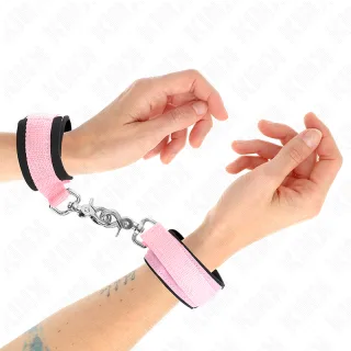 Fesselset Verstellbare Neopren-Handhandfesseln Rosa Verstellbar 22
