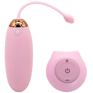 Vibro-Ei Kitty Fun mit Fernbedienung 10 Vibrationen Rosa