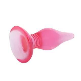 Soft-Touch Analplug Lila 14,2 x 3,9 cm