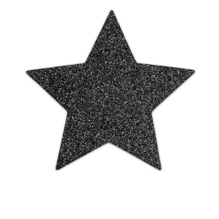 Nippelpasties Bijoux Indiscrets Flash Stern Schwarz