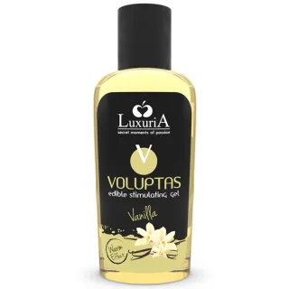Massagegel Luxuria Voluptas essbar mit Wärmeeffekt Vanille 100 ml