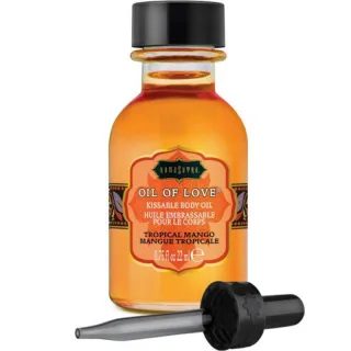 Massageöl Kamasutra Oil of Love Tropical Mango essbar 22 ml