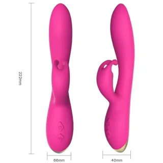 Rabbit-Vibrator Bonnie Fuchsia 22,2 x 6,5 cm