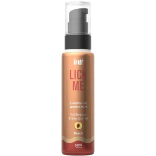 Gleitgel intt Lick Me Pfirsich essbar mit Wärmeeffekt 50 ml