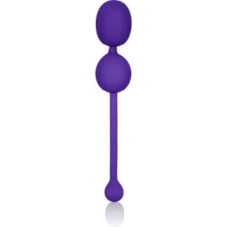 Liebeskugeln Wiederaufladbare Dual Kegel Lila 9 x 3,25 cm