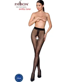 Strumpfhose Tiopen Schwarz Größe 1/2 20 den Modell 5