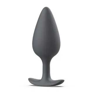 Analplug Bfilled Basic plus Prostatic Plug Slate 10 cm