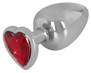Analplug-Set Roter Saphir 2er
