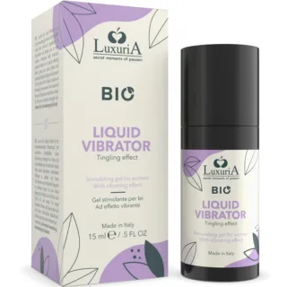 Stimulationsgel Luxuria Bio Liquid Vibrator für Sie 15 ml