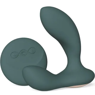 Prostata-Vibrator Hugo 2 mit Fernbedienung Grün 7,2 cm