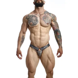 Dungeon Snap Jockstrap Grau Einheitsgröße