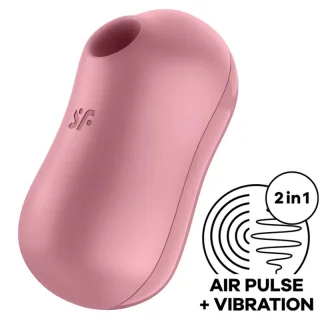 Vibrator Cotton Candy Air Pulse Stimulator & Rosa