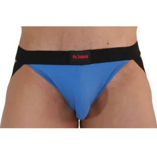 Jockstrap 008 Blau/Schwarz – Größe M