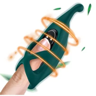 Finger-Vibrator Grün