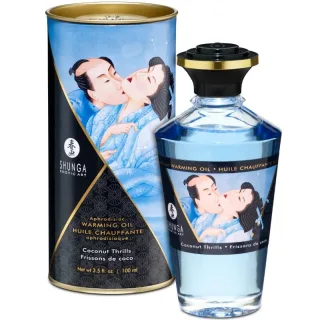 Massageöl mit Wärmeeffekt und Kokosnussgeschmack 100 ml