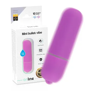 Vibrator Mini Lila Vibrierende Kugel 6,2 x 1,9 cm