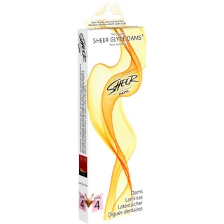 Kondom Dams Laminas Latex Oralsex Erdbeere 4 St.