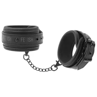 Fesselset Ankle Cuffs mit Neoprenfutter Schwarz
