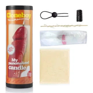 DIY-Dildo Kerzenförmiger Penis Cloner Rot
