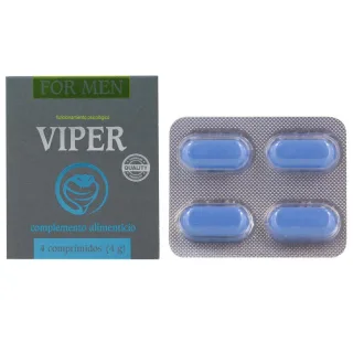 Nahrungsergänzungsmittel Viper für Ihn 4 Tabletten
