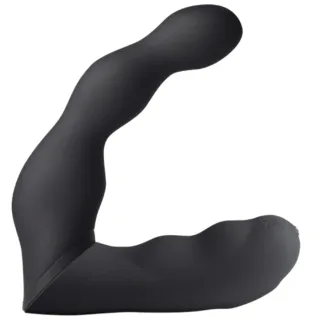 Prostata- und Analvibrator-Adapter Schwarz 19,2 x 3,9 cm