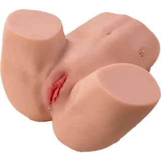 Maya Vagina- und Anus-Masturbator mit Saugfunktion 26 cm