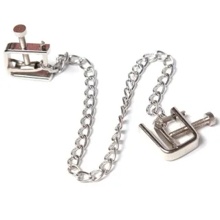 Nippelklemmen Metallschraubenklemmen mit Kette
