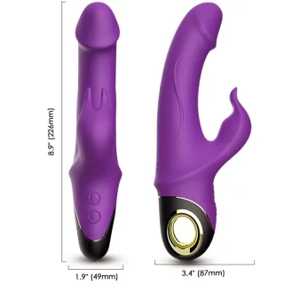 Rabbit-Vibrator Meteor Rotator Lila