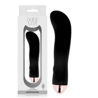 Vibrator Nr. 2 Silikon Schwarz Ø 2,5 cm