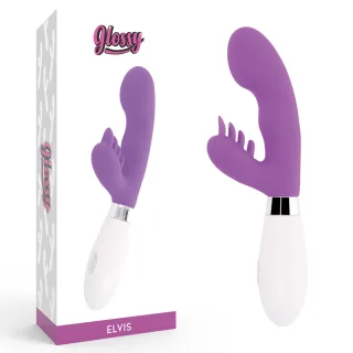 Elvis Rabbit-Vibrator Lila 12 cm