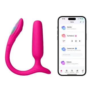 Lovense Lush Anal – App-gesteuerter Vibro-Analplug mit LED-Licht