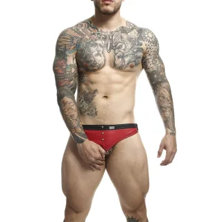 Dungeon Jockstrap Roter Cockring Einheitsgröße