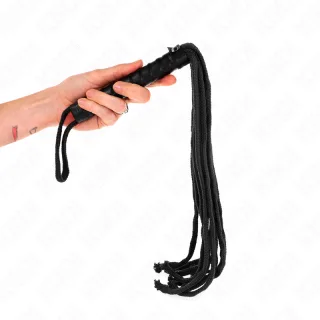 Peitsche Schwarze Seilpeitsche