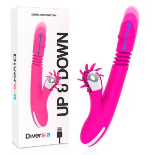 Rabbit-Vibrator Hase Oben & Unten 24 x 3,5 cm