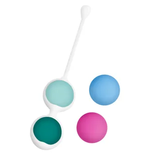 Liebeskugeln Happy Loky Kegel Beads mit vier Gewichten Ø 3 cm