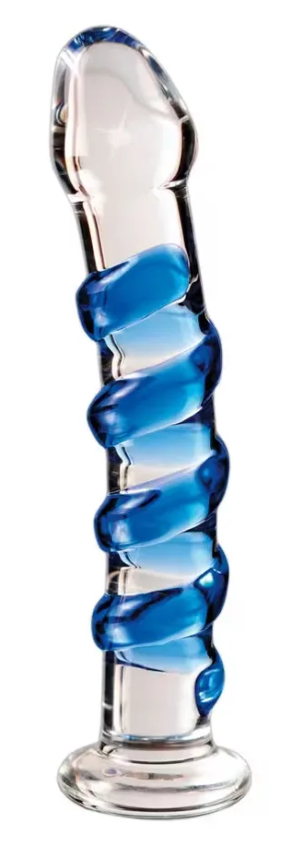 Nr. 5 Glas-Dildo 18,4 x 3 cm