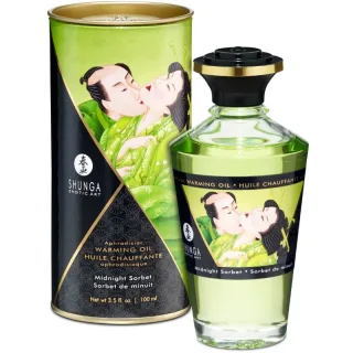 Massageöl mit Wärmeeffekt Mitternachtsorbtgeschmack 100 ml