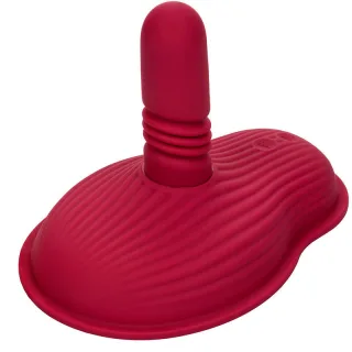 Vibrator Rider Doppelmotor mit Fernbedienung Rot