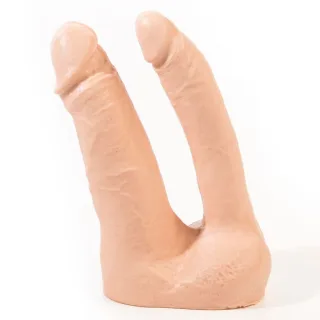 Doppeldildo Arthus Realistischer Fleisch / Hautfarbe 17 x 15,5 cm