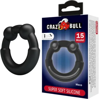Penisring Meco Silikonring Schwarz 4 cm