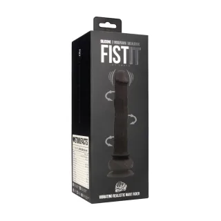 Vibrator Wave Rider Realistisch Schwarz 18 x 3,5 cm
