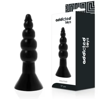 Analplug Schwarz 17 x 6,5 cm