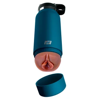 Masturbator Pdx plus Fuck Flask Vagine Diskreter Stroker Braun Modell 1 17,8 x 8,3 cm