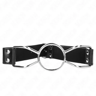 Fetisch-Toy Spider Mouth Gag L Schwarz