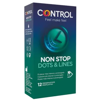 Kondom Non Stop Dots & Lines 12 St.
